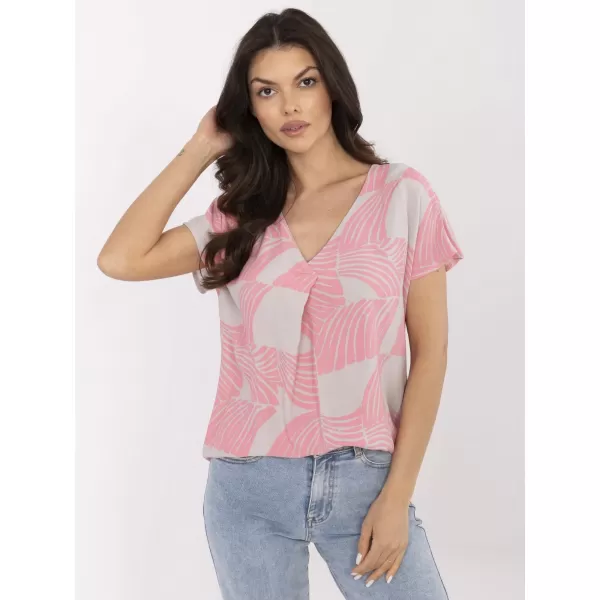  Dámska blúzka SUBLEVEL D73771M11171D PINK 