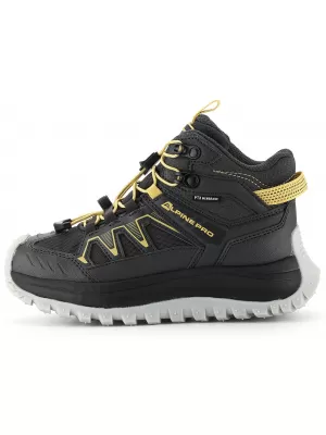 Detské outdoorové topánky ALPINE PRO ATEGO DARK TRUE GRAY