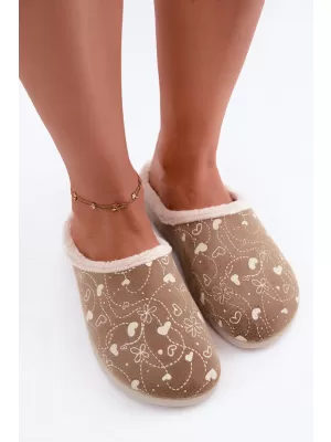 Dámske šľapky INBLU ET000041 BEIGE