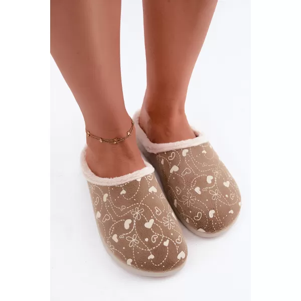  Dámske šľapky INBLU ET000041 BEIGE 