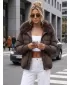 Dámska bunda DSTREET TY5819 FIALOVÁ