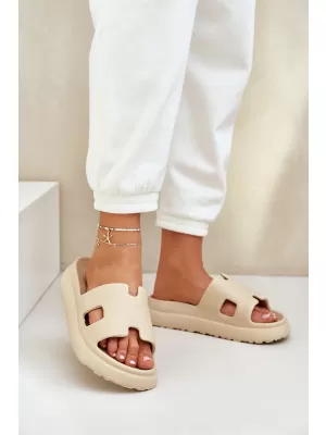 Dámske šľapky BOTO BG198 KHAKI