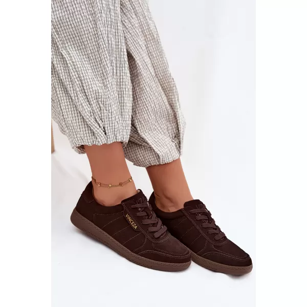  Dámske tenisky VINCEZA 79635 CHOCOLATE 