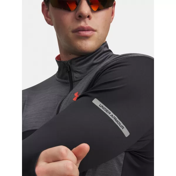  Pánske tričko UNDER ARMOUR TECH UTILITY 1/4 ZIP 6004963-002 ČIERNA 