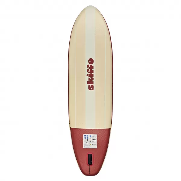  Paddleboard SKIFFO RIVAGE LAVA ČERVENÁ/BIELA 