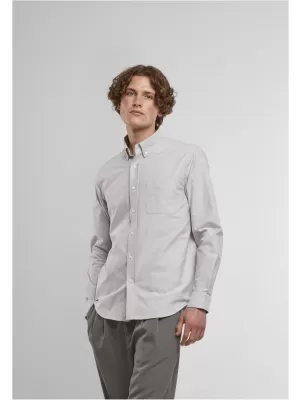 Pánska košeľa URBAN CLASSICS TB8094 LIGHT THUNDER GREY