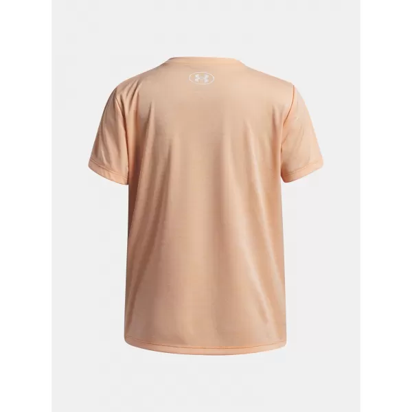  Dievčenské tričko UNDER ARMOUR TECH TWIST WDMK LOGO SS 6007134-870 ORANŽOVÁ 