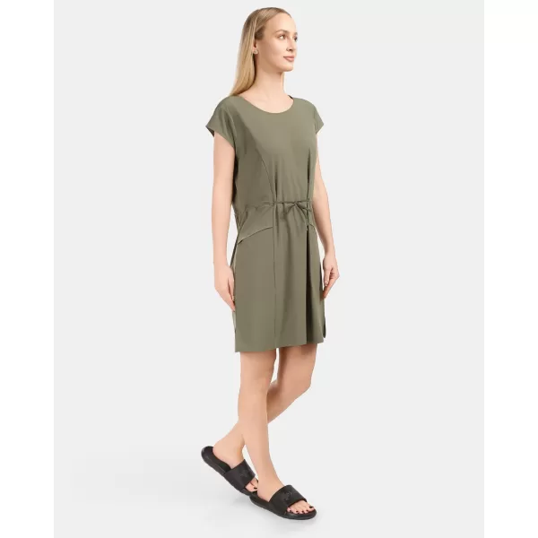  Dámske šaty KILPI KIMBERLEY-W 1L0316KI ZELENÁ 