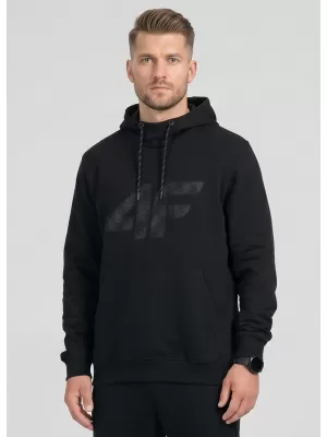Pánska mikina 4F WMM00TSWSM2548 DEEP BLACK