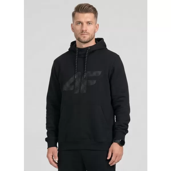  Pánska mikina 4F WMM00TSWSM2548 DEEP BLACK 