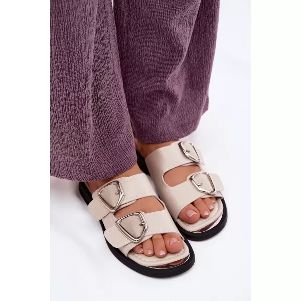  Dámske šľapky VINCEZA 62304 BEIGE 