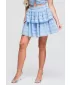Dámska sukňa OMBRE OW-GL-E0014 BLUE