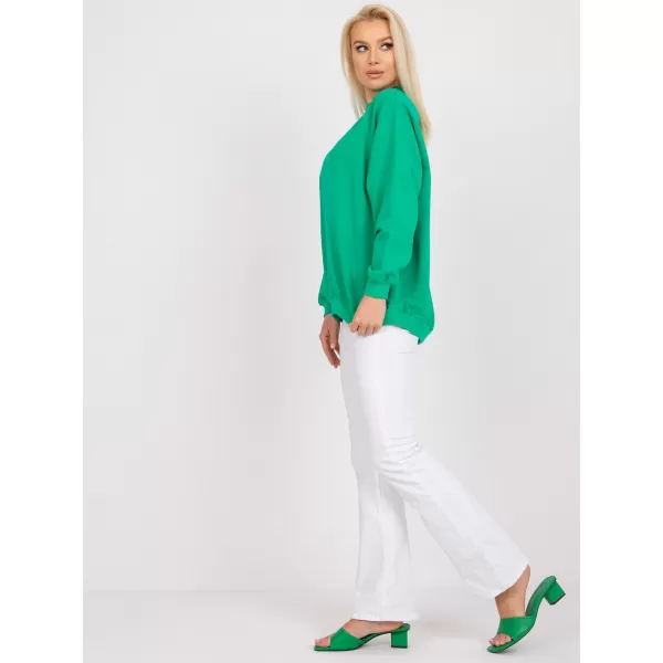  Dámska mikina BASIC FEEL GOOD RV-BL-5185.73P GREEN 