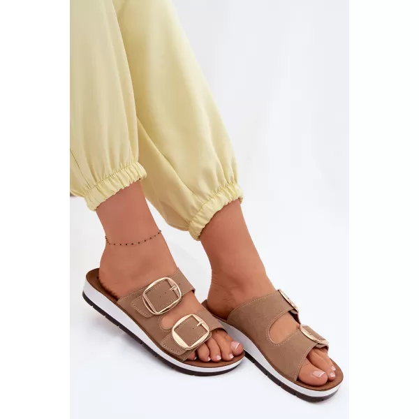  Dámske šľapky INBLU CP000061 SAND 
