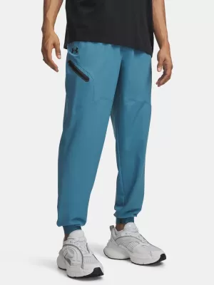 Pánske tepláky UNDER ARMOUR UNSTOPPABLE WOVEN JOGGER 1388823-466 MODRÁ