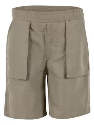 Chlapčenské cargo šortky URBAN CLASSICS UCK7564-18328 PALE OLIVE
