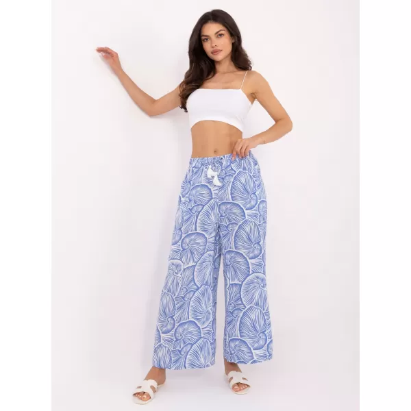  Dámske nohavice SUBLEVEL D73771M62237F BLUE 