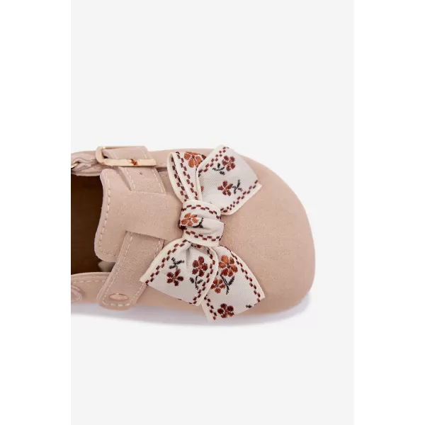  Detské papuče BOTO 376-1B/2B/3B BEIGE 