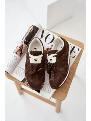 Dámske tenisky VINCEZA 86427 BROWN
