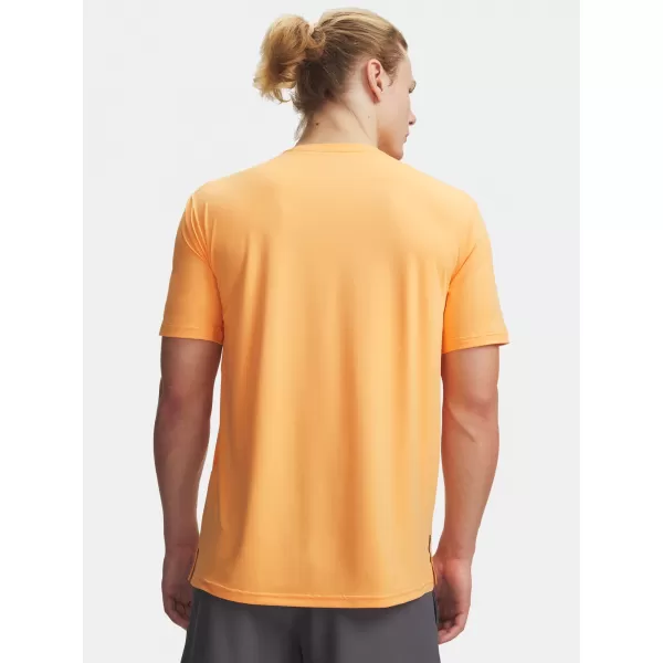  Pánske tričko UNDER ARMOUR VANISH ENERGY SS 1383973-870 ORANŽOVÁ 