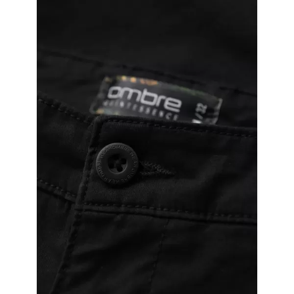  Pánske kraťasy OMBRE W532 BLACK 