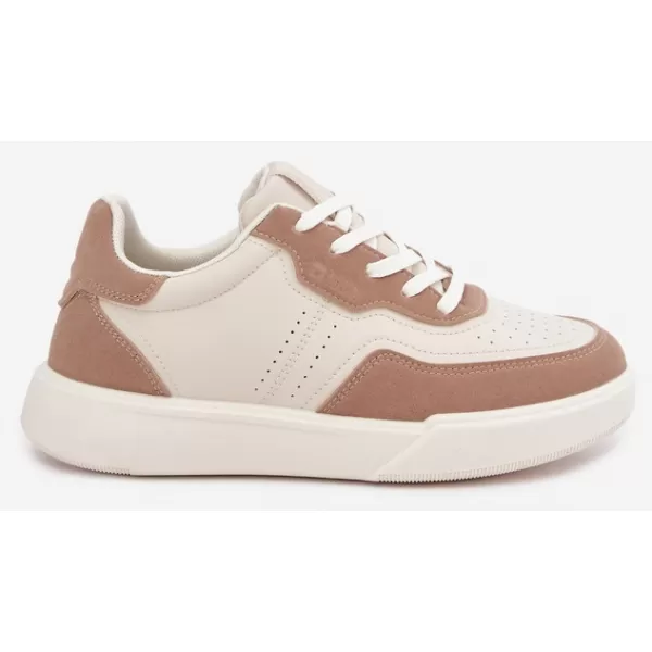  Dámske tenisky BIG STAR SHOES UU274275 WHITE/BEIGE 