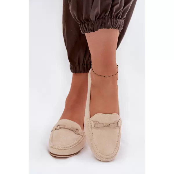  Dámske mokasíny BOTO 6358 BEIGE 