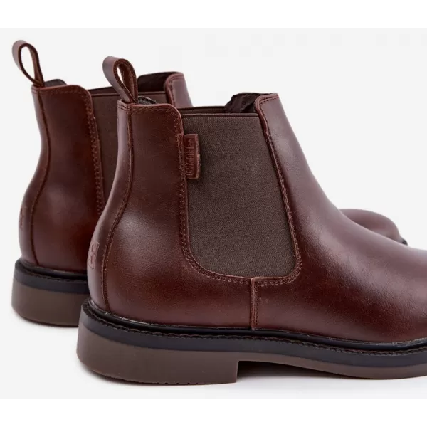  Pánske topánky BIG STAR SHOES UU174279 BROWN/BEIGE SHADOWS 
