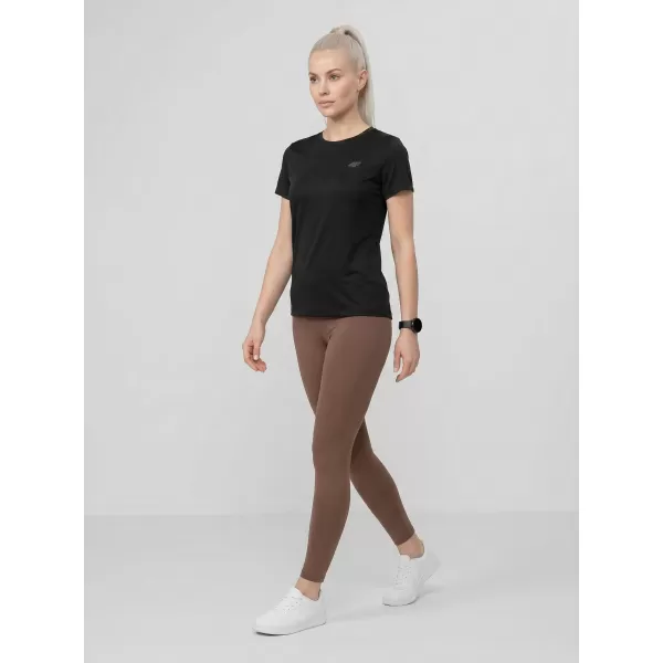  Dámske tričko 4F WMM00TTSHF3308 DEEP BLACK 