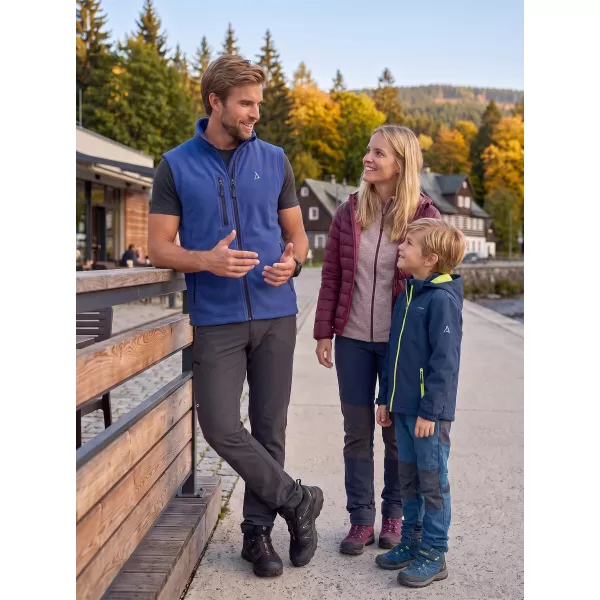  Pánska fleece vesta ALTISPORT ALM002525 KRÁĽOVSKÁ MODRÁ 