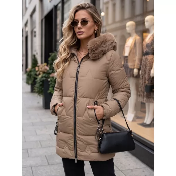  Dámska bunda DSTREET TY5735 BÉŽOVÁ 