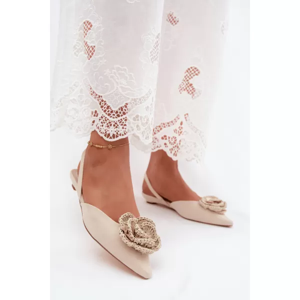  Dámske sandále BOTO MM-25 BEIGE 