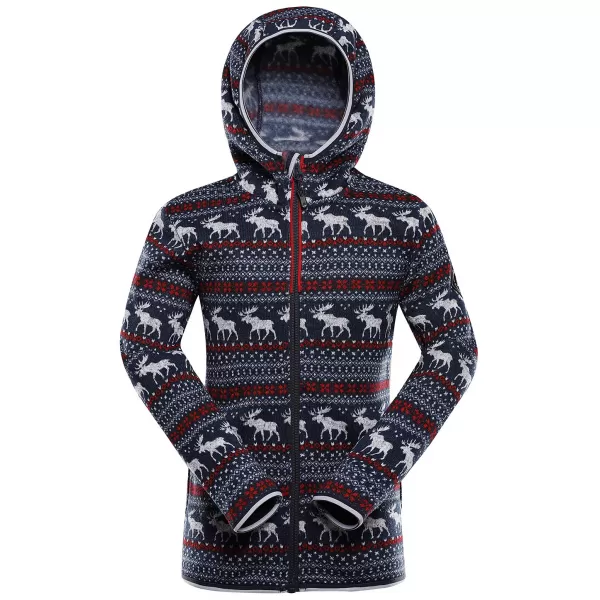  Detský hrejivý sveter ALPINE PRO NORESO MOONLIT OCEAN VARIANT PB 