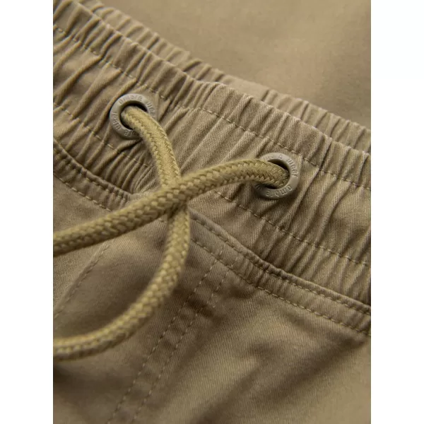  Pánske nohavice OMBRE OM-PAJO-0290 KHAKI 
