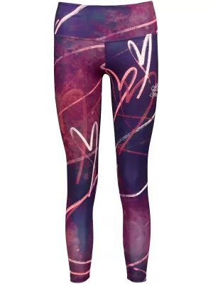 Dámske dlhé legíny premium (nové veľkosti) ALTISPORT VOJ/ALW082LEG05 FIALOVÁ