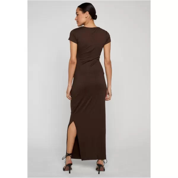  Dámske šaty URBAN CLASSICS TB8149 BROWN 