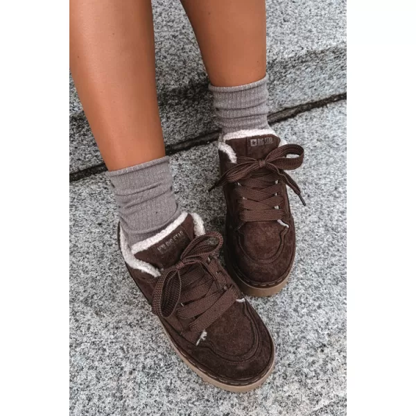  Dámske topánky BIG STAR SHOES UU274188 BROWN/BEIGE SHADOWS 