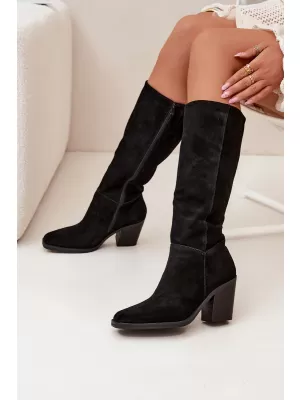 Dámske čižmy BOTO 2704 BLACK