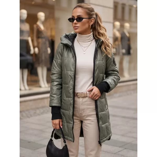  Dámska bunda DSTREET TY5789 ZELENÁ 