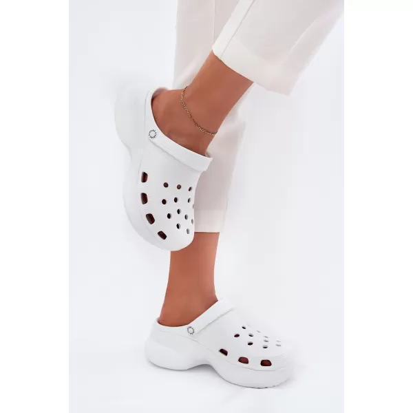  Dámske šľapky BIG STAR SHOES RR274A119 WHITE 