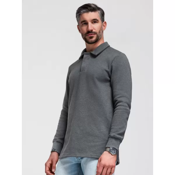  Pánsky rolák OMBRE B1719 GRAPHITE 