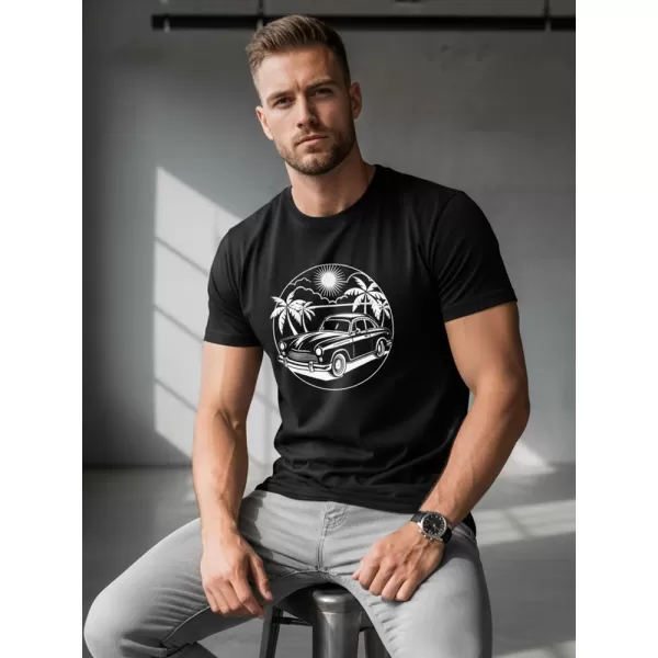  Pánske tričko DSTREET NX042R ČIERNA 