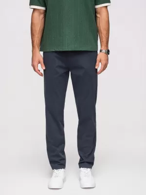 Pánske nohavice OMBRE OM-PACP-0293 NAVY BLUE
