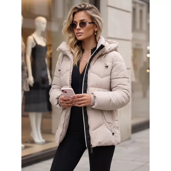  Dámska bunda DSTREET TY5750 BÉŽOVÁ 