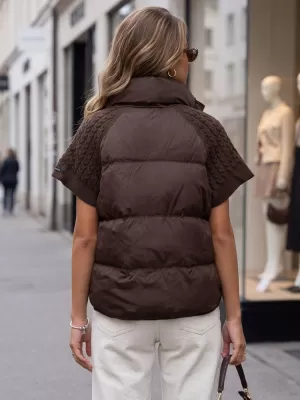 Dámska bunda DSTREET TY5924 HNEDÁ