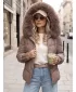 Dámska bunda DSTREET TY5893 KHAKI