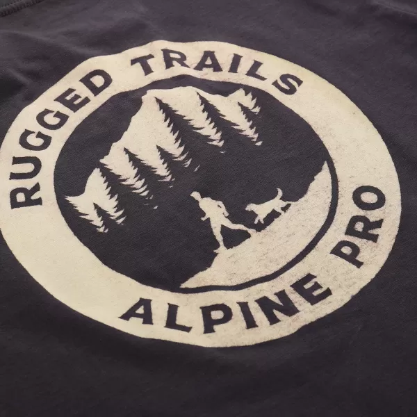  Pánske tričko ALPINE PRO TERMES 4 OBSIDIAN VARIANT PA 