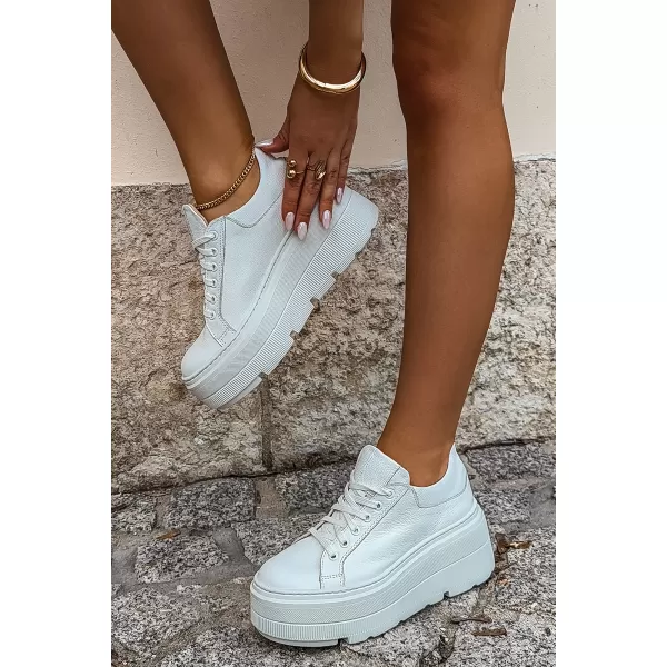  Dámske tenisky ZAZOO N1000S3/444 WHITE 