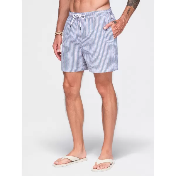  Pánske kraťasy OMBRE OM-SRSS-0214 MUTED BLUE 