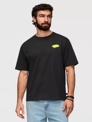 Pánske tričko OMBRE OM-TSPT-0288 BLACK